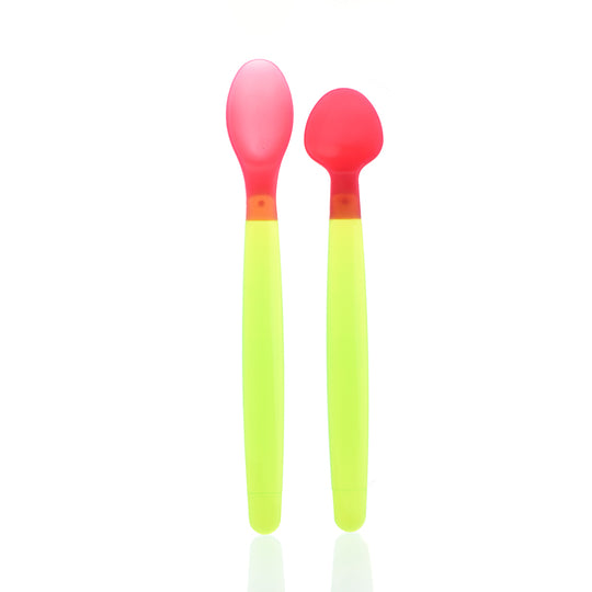 Autumnz Wide & Narrow Heat Sensing Spoon 4m+