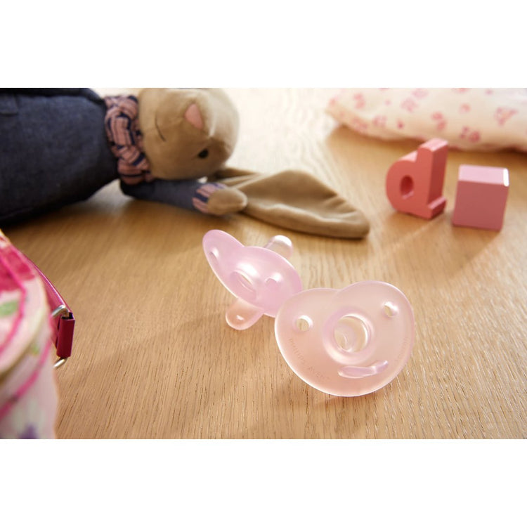 Philips Avent Curved Soothie (0-6m) (2pcs)