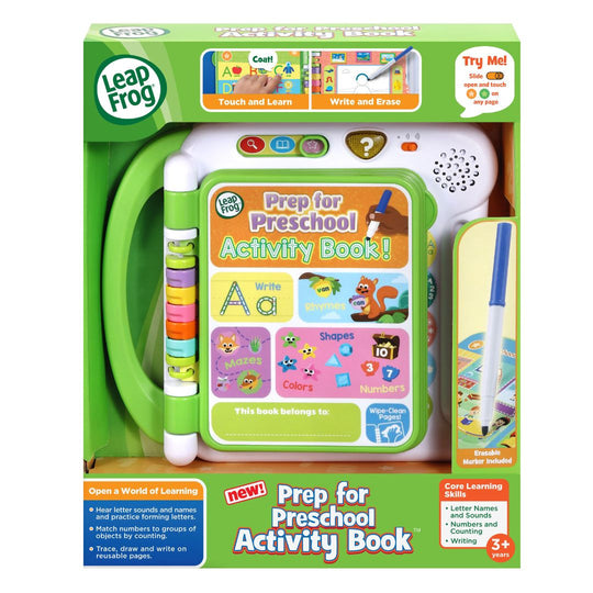 Leapfrog Prep For Preschool Activity Book