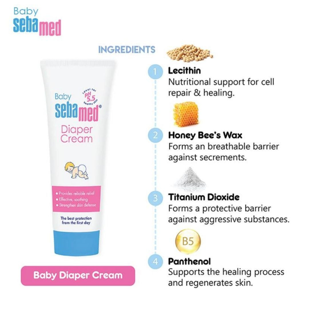 Sebamed baby diaper rash hot sale cream