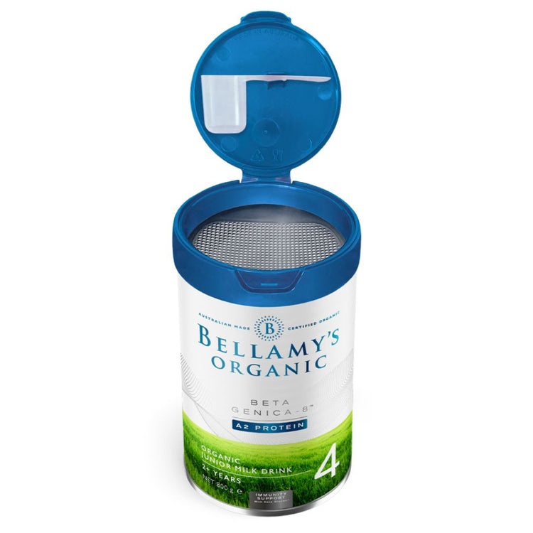 Bellamy's Organic Beta Genica-8 Step 4 Junior Milk Drink 800g (24 months+)
