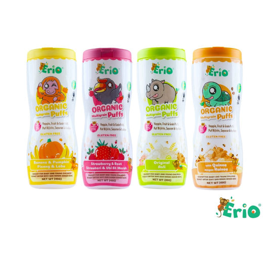 Erio Organic Multigrain Puffs 45g (8m+)