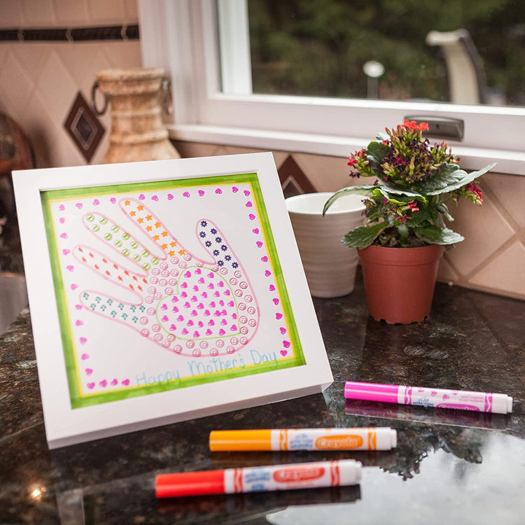 Crayola Washable Emoji Markers 3yrs+ (10pcs)