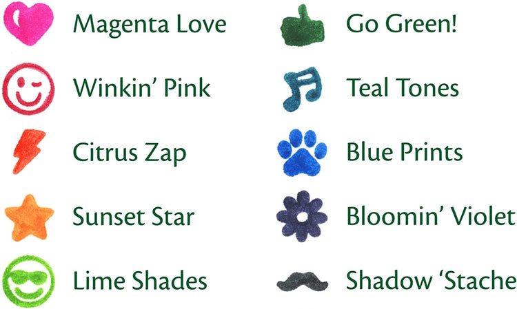 Crayola Washable Emoji Markers 3yrs+ (10pcs)