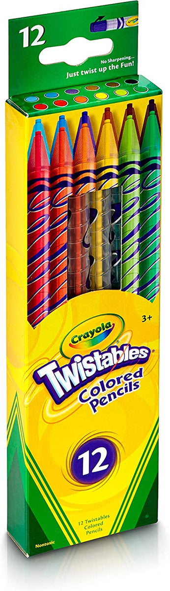 Crayola Twistables Colored Pencils 12pcs – Babyland SS2 Malaysia