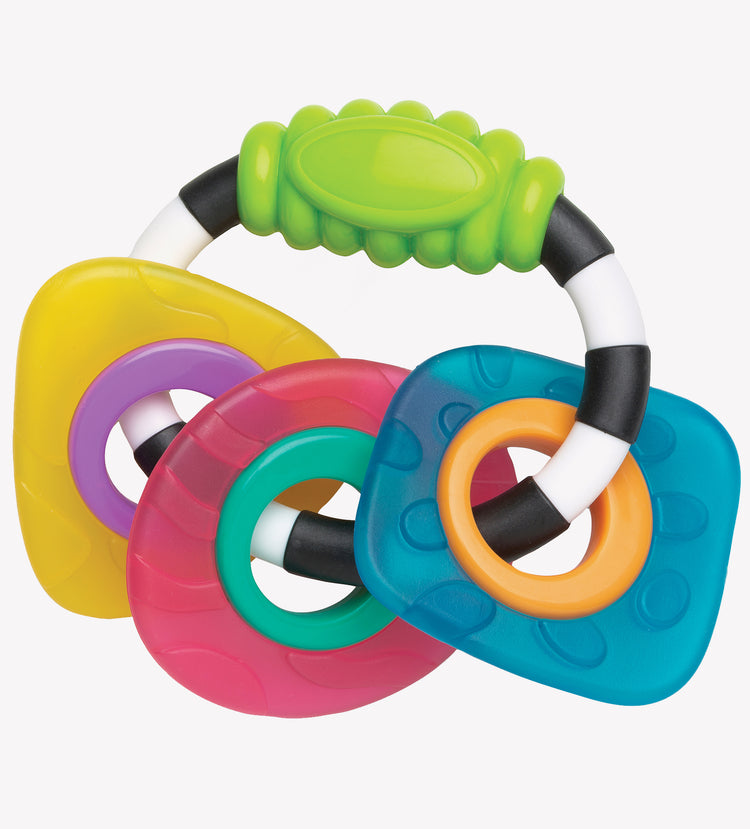 Playgro Textured Teething Rattle 3m+
