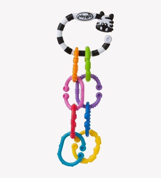 Playgro Zebra 9 Links 3m+