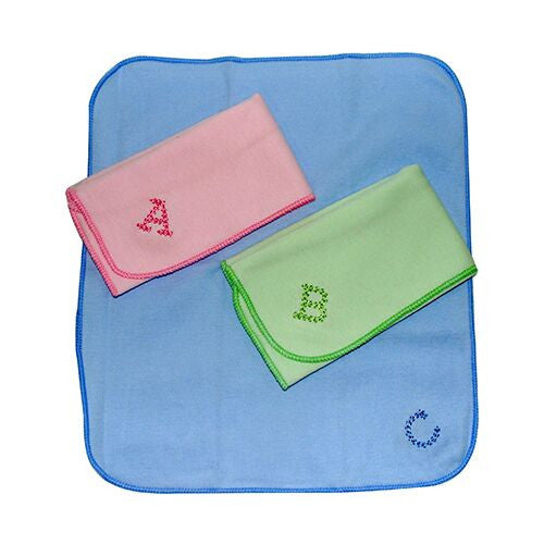 Babylove ABC Washcloth 20x23cm 3's