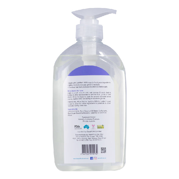 Bacoff Natural Baby Bottle & Accessories Cleaner (700ml)