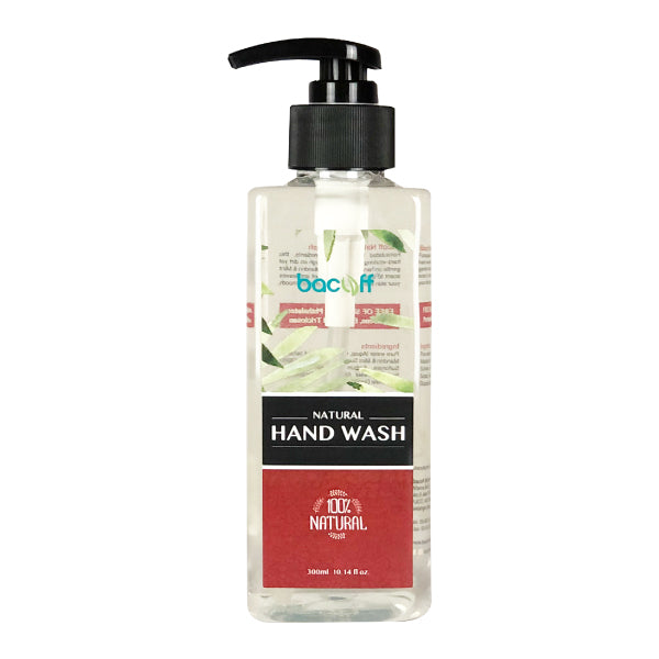 Bacoff Natural Alcohol Free Hand Wash Gel Mandarin & Mint (300ml)