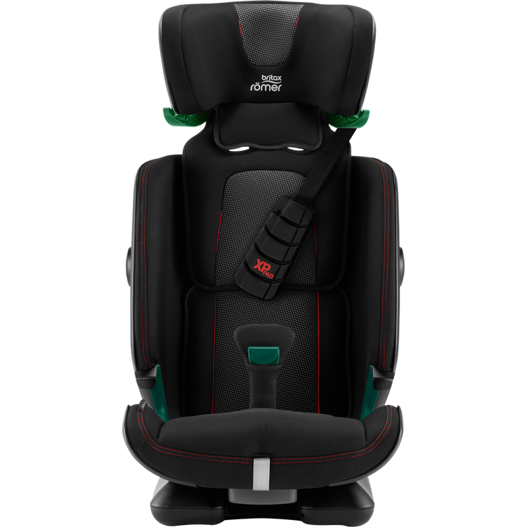 BRITAX Advansafix i-Size BR Cool Flow Car Seat - Black (15 months to 12 years)