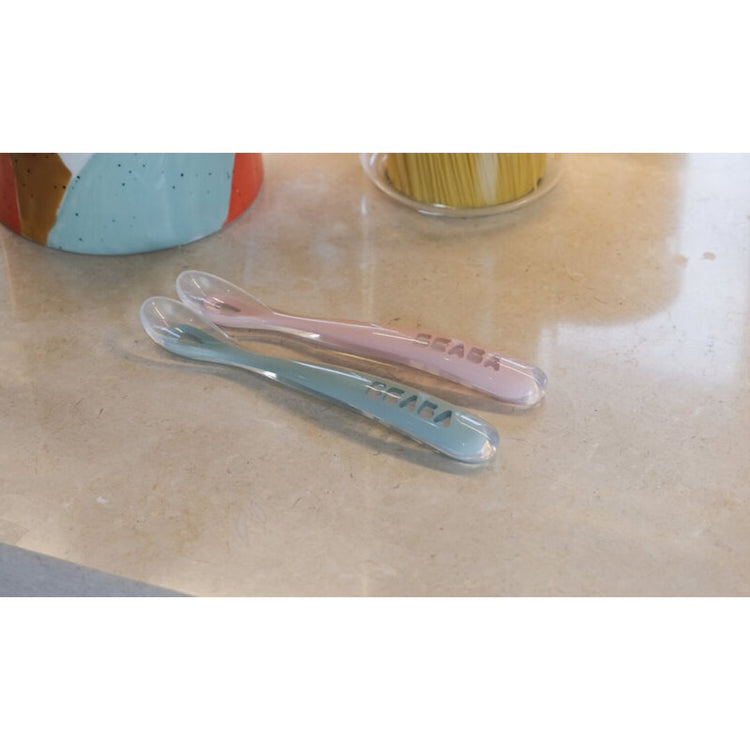 Beaba 1st Age Silicone Spoon (4m+)