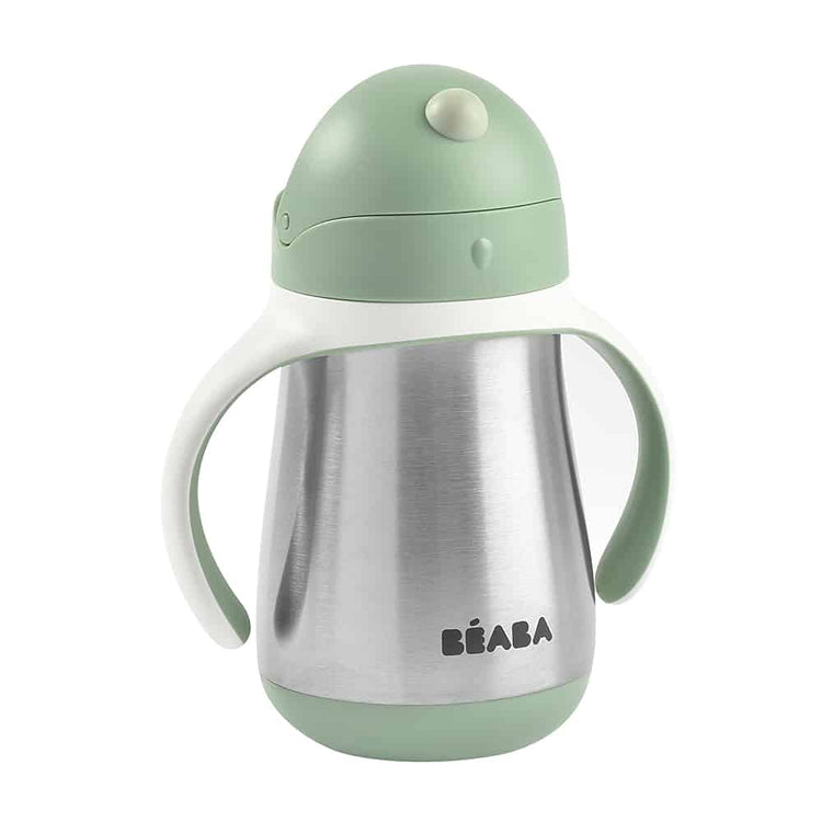 Beaba Stainless Steel Straw Cup 8m+ (250ml / 8fl oz)