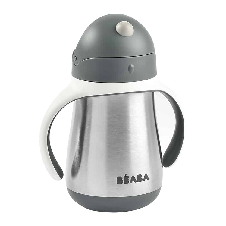 Beaba Stainless Steel Straw Cup 8m+ (250ml / 8fl oz)