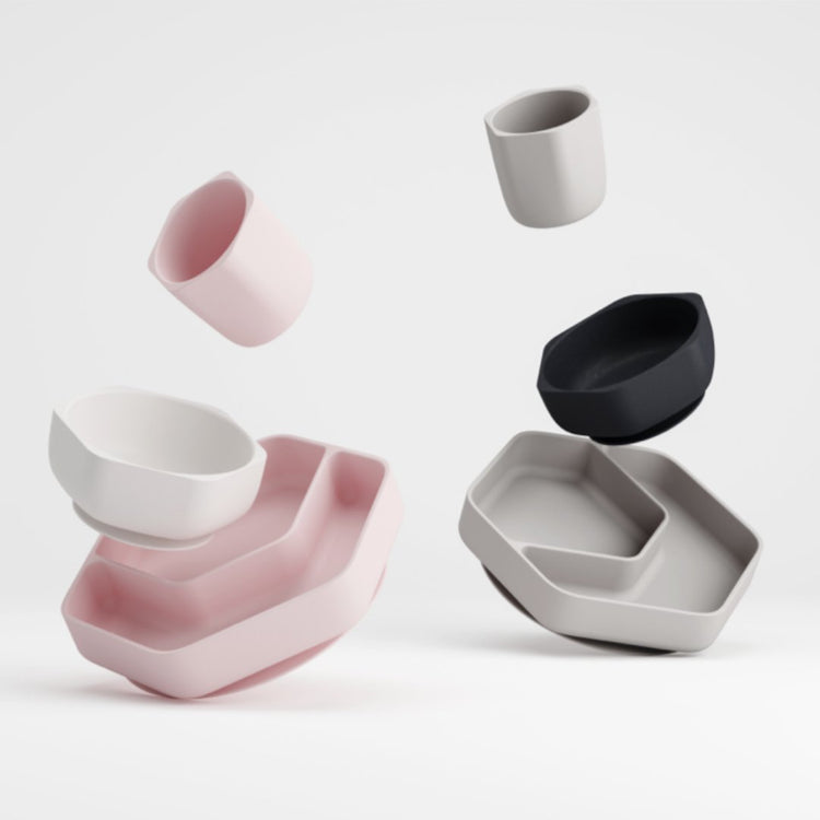 He or She Toddler Feeding Set