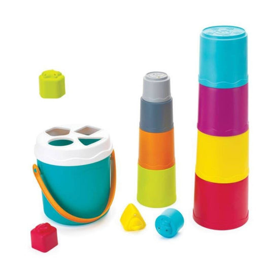 Infantino Shape Sorting Stack & Nest Buckets