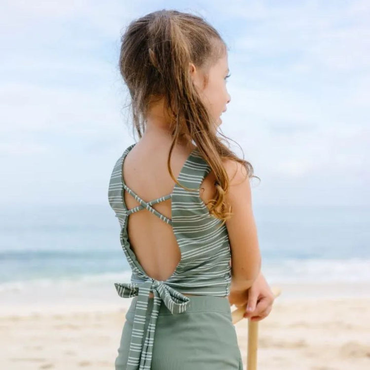 Joey & Mom Swimwear Olive Oasis