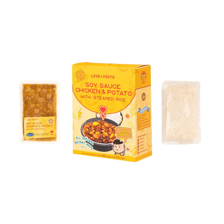 Love & Youth Potato Soy Sauce Chicken with Steamed Rice