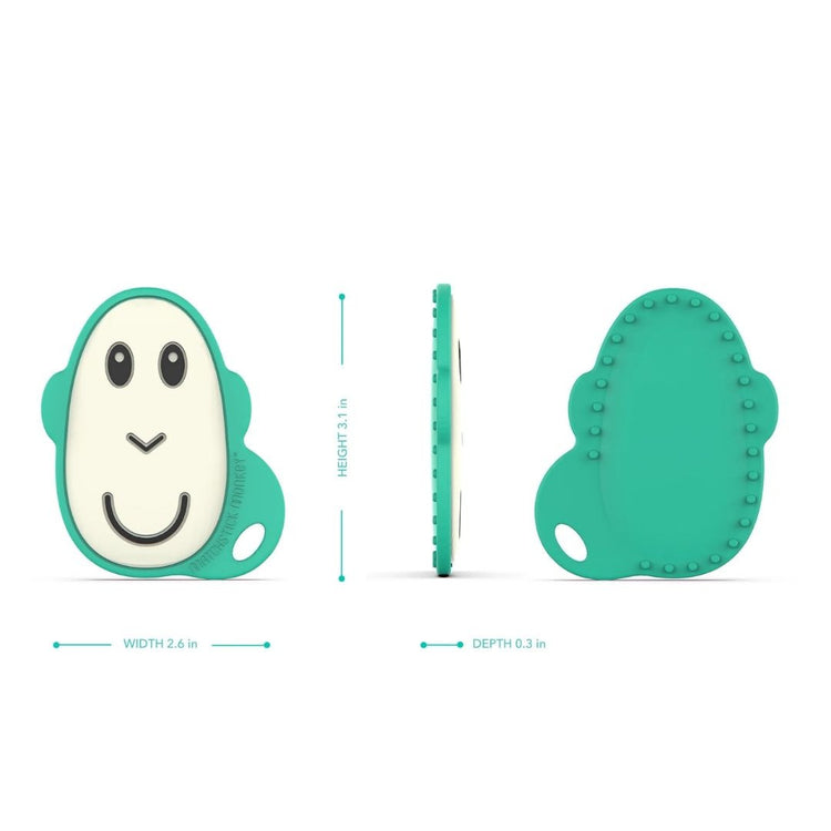 Matchstick Monkey Flat Face Teether & Soother Clip Gift Set