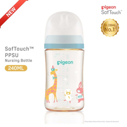 Pigeon SofTouch PPSU Nursing Bottle - Animal