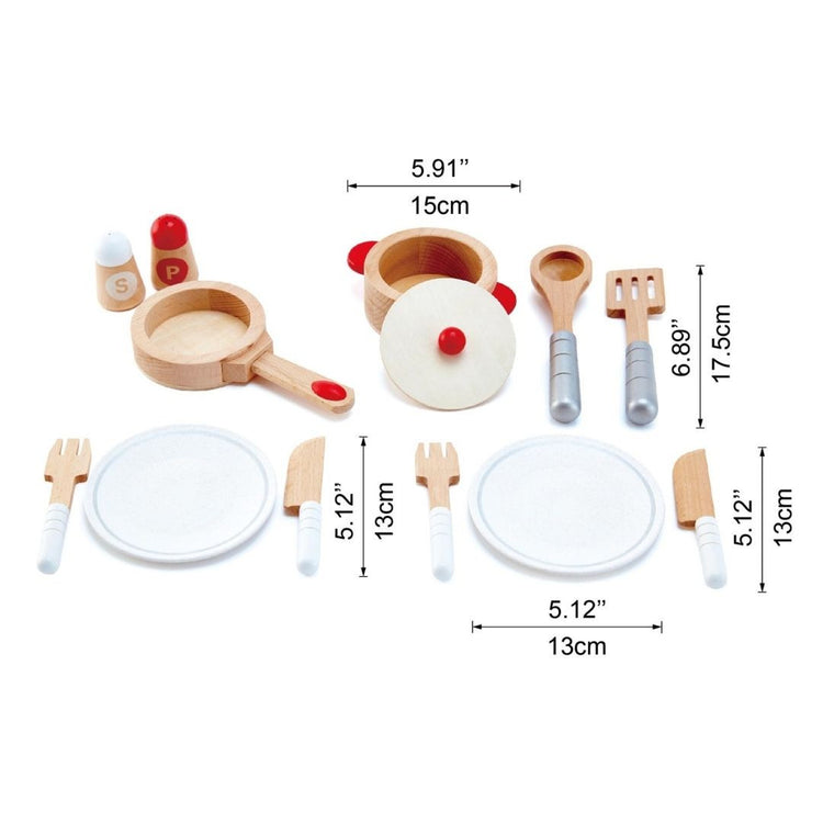 Hape Cook & Serve Set (3y+)