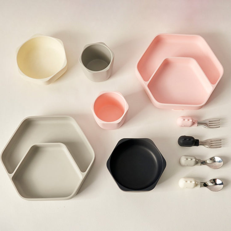 He or She Toddler Feeding Set