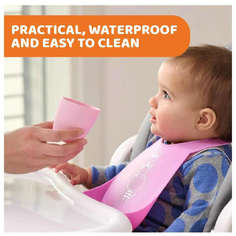 Chicco Easy Roll Silicone Bib With Crumble Catcher (6m+)