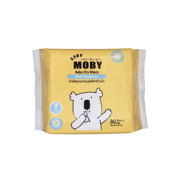 Baby Moby Dry Wipes (20x20cm) (30sheets)