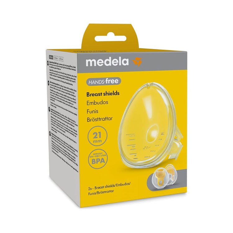 Medela Hands-Free Breastshield Without Cups (21mm/24mm/27mm x 2 Pcs/Box)