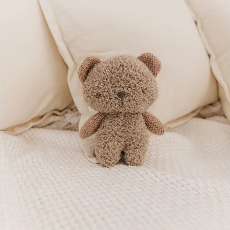 BUBBLE Knitted Plush Cuddly Toy - Beanie the Bear (0m+)