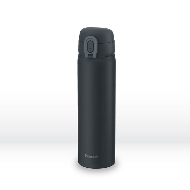 Peacock 500ml Stainless Steel One Touch Bottle