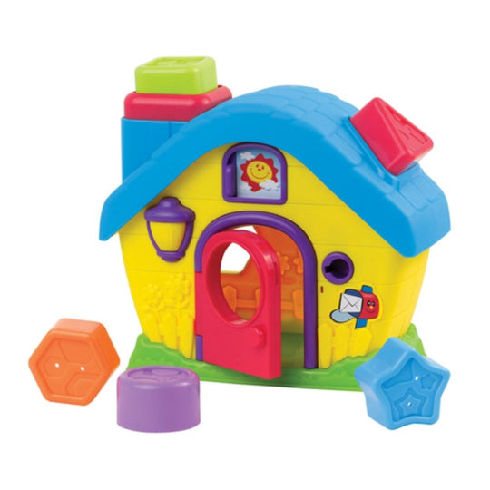 Hap-P-Kid Little Learner Playhouse Shape Sorter (12m+)