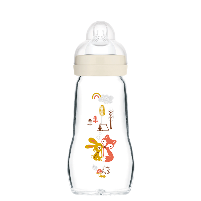MAM Feel Good Glass Bottle 260ml