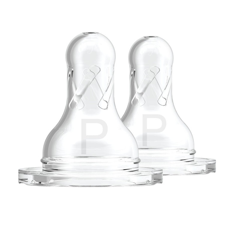 Dr Brown's Options+ Narrow-Neck Silicone Teat (2Pcs)