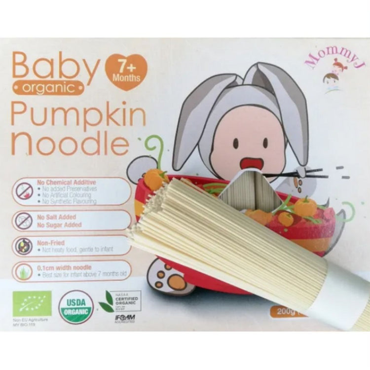 MommyJ Baby Organic Stick Noodles 200g (7m+)