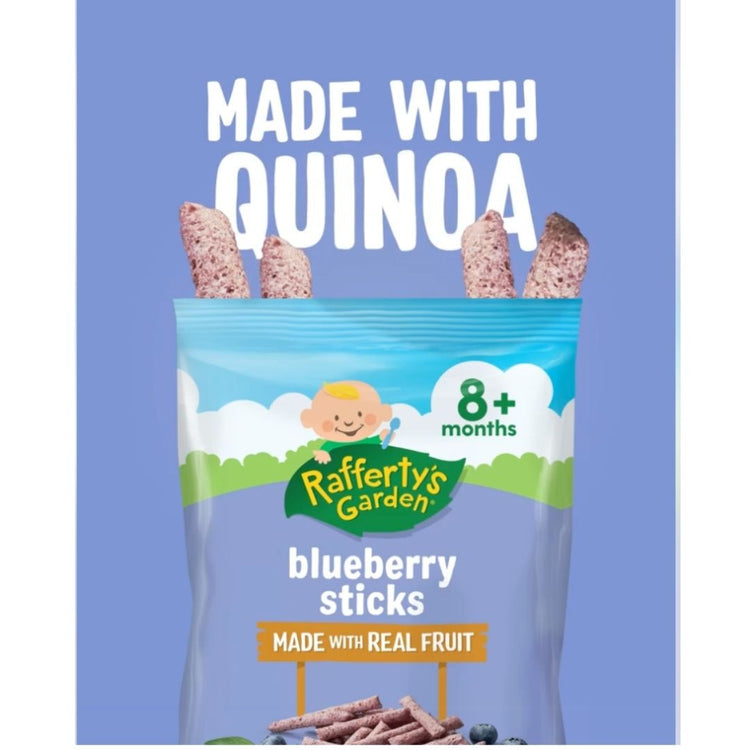 Raffertys Garden Sticks Blueberry 15g (8m+)