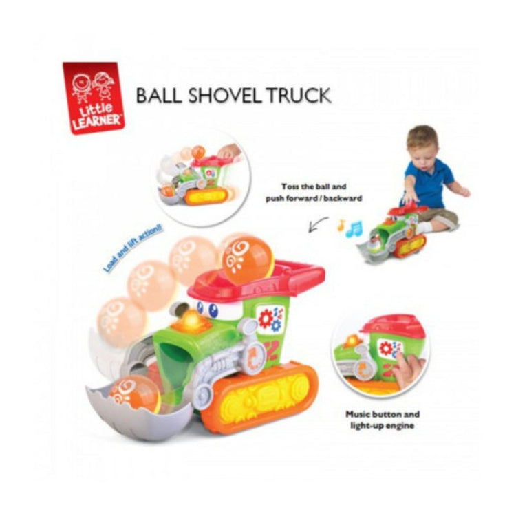 Hap-P-Kid Little Learner Ball Shovel Truck (12m+)