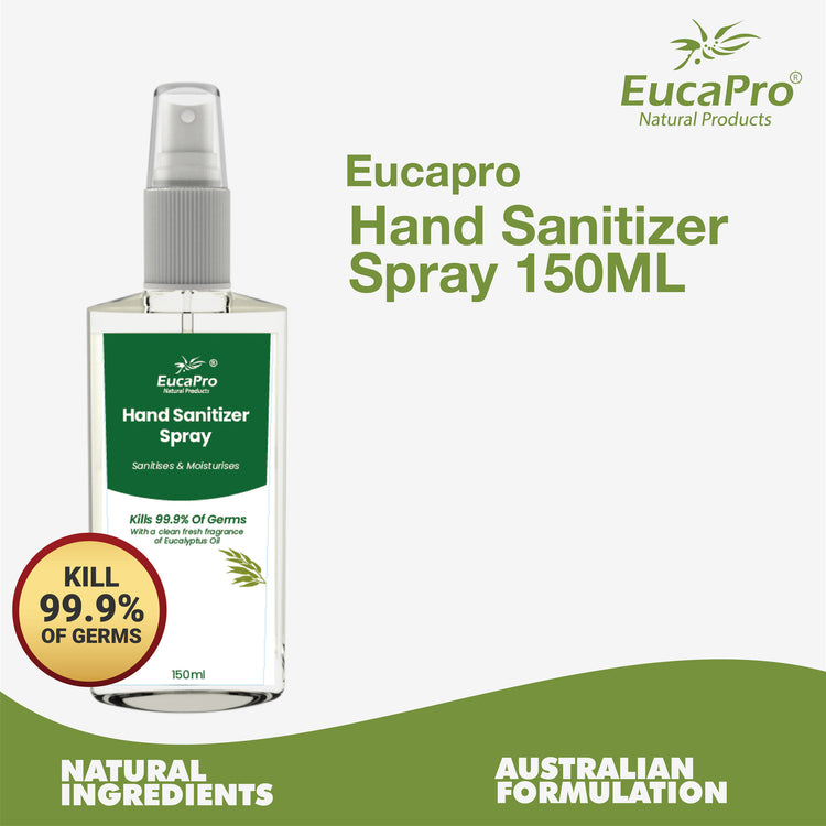EucaPro Hand Sanitizer Spray (150ml) - Alcohol HST