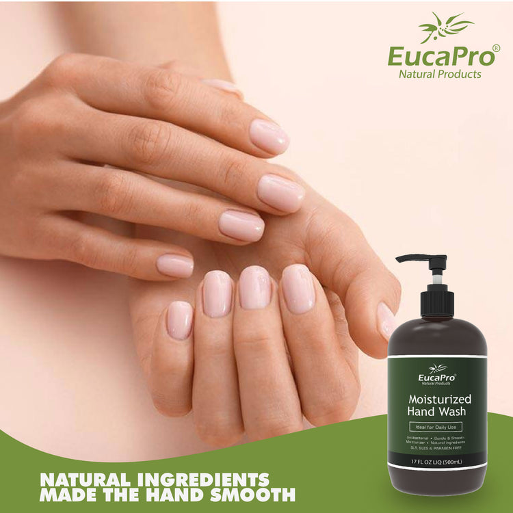 EucaPro Antibacterial Moisturized Hand Wash Eucalyptus (500ml)