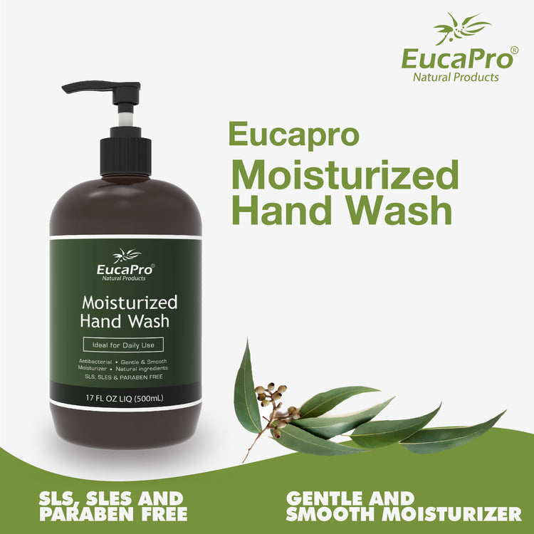 EucaPro Antibacterial Moisturized Hand Wash Eucalyptus (500ml)