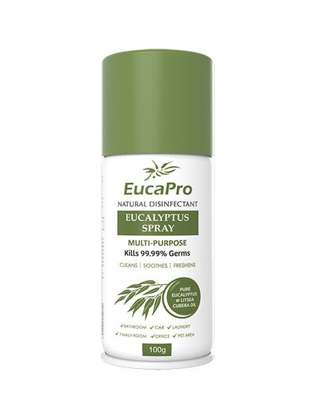 EucaPro Natural Eucalyptus Disinfectant Spray Value Pack (200g+100g)
