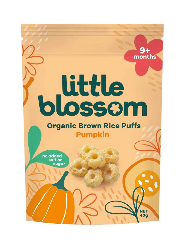 Little Blossom Organic Brown Rice Puffs (9m+)