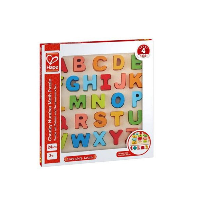Hape Chunky Alphabet Puzzle (3y+)