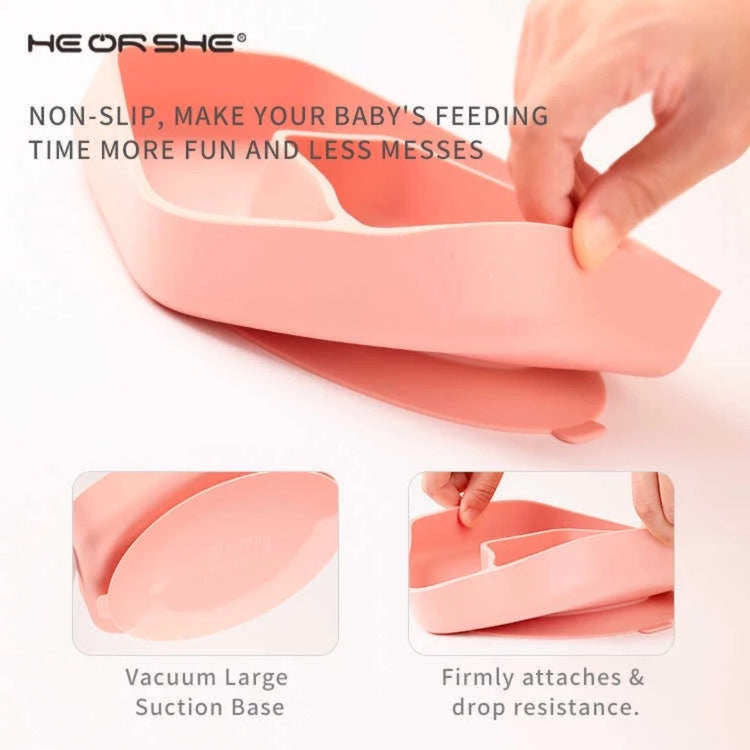 He or She Toddler Feeding Set