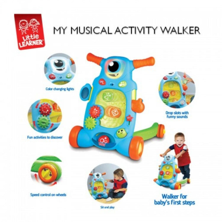 Hap-P-Kid Little Learner My Musical Activity Walker (9m+)