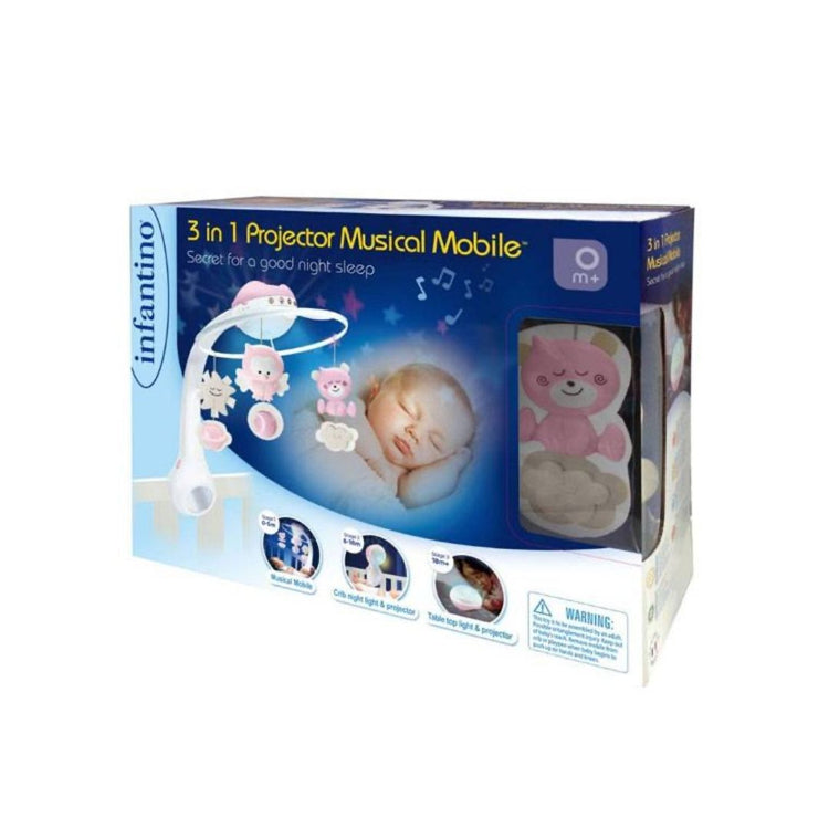 Infantino 3-In-1 Projector Musical Mobile (0m+)