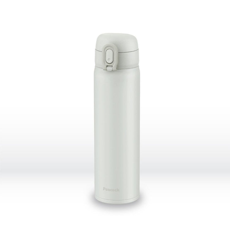 Peacock 500ml Stainless Steel One Touch Bottle