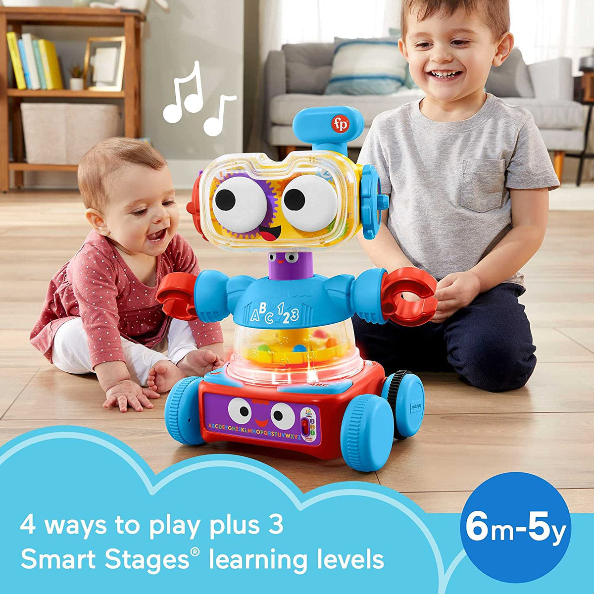 Fisher-Price 4-in-1 Ultimate Learning Bot – Babyland SS2 Malaysia