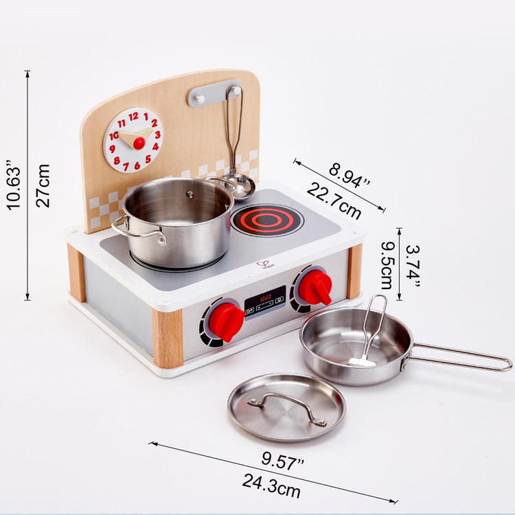 Hape 2-in-1 Kitchen & Grill Set 3yrs+