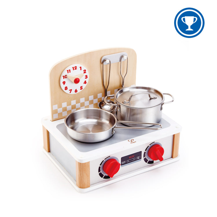 Hape 2-in-1 Kitchen & Grill Set 3yrs+